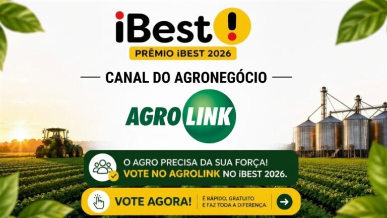 Agrolink disputa top 20 no iBest 2026 com votação pública