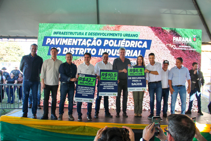 Pavimentação do Distrito Industrial de Jaguariaíva recebe autorização