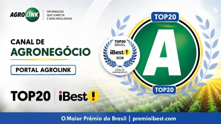 Portal Agrolink entra no top 20 do prêmio iBest 2026