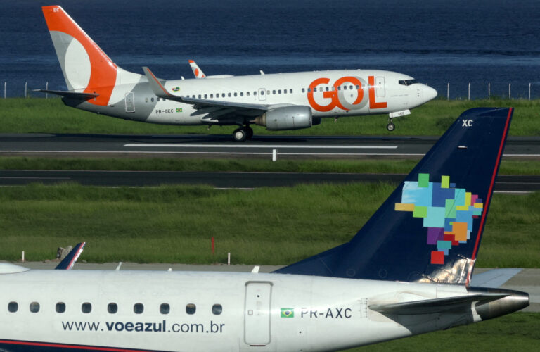 Tráfego aéreo doméstico do Brasil cresce em junho