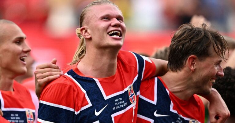 Haaland virou nome de centenas de bebês no Peru após eliminar Brasil