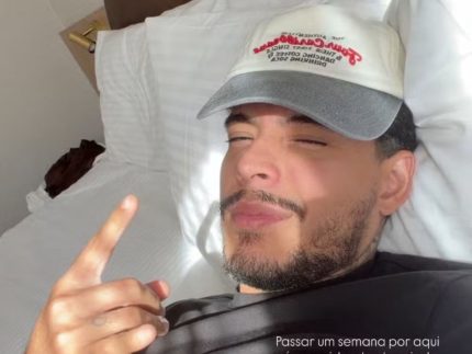 Felipe Amorim cancela shows por inflamação nas pregas vocais