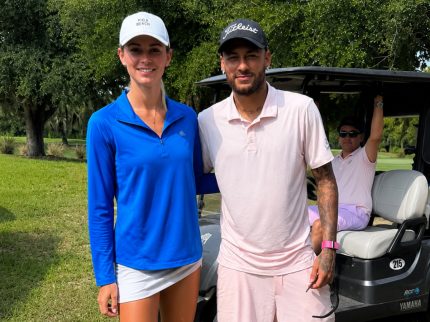 Neymar troca futebol por golfe nos EUA após derrota na Copa