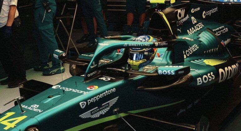Aston Martin recebe motor Honda atualizado após pausa