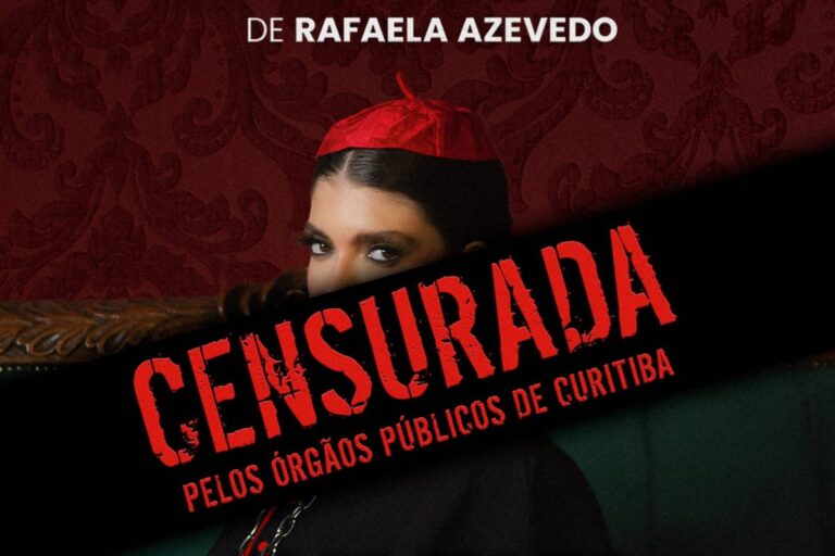 Prefeitura de Curitiba cancela espetáculo de Rafaela Azevedo na Ópera de Arame