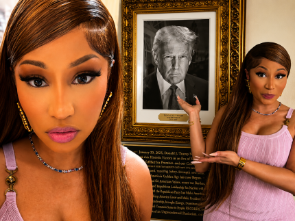 Nicki Minaj almoça com Trump na Casa Branca