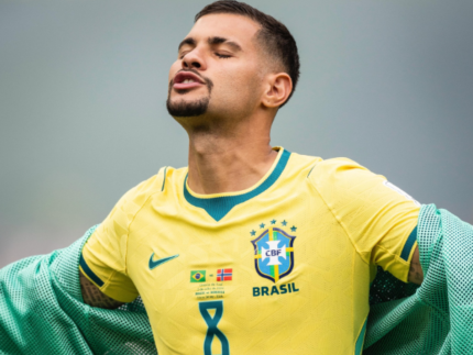 Bruno Guimarães se pronuncia após perder pênalti contra a Noruega