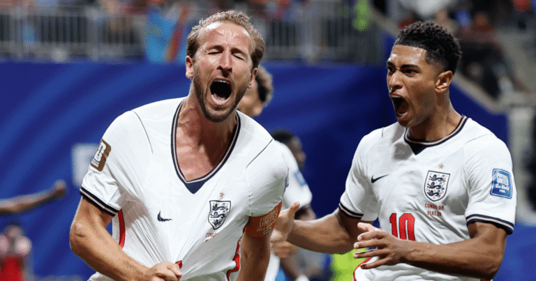 Harry Kane marca dois gols na virada da Inglaterra contra RD Congo