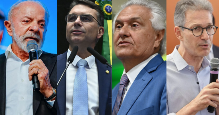 Lula empata com Caiado e Zema em cenário de segundo turno