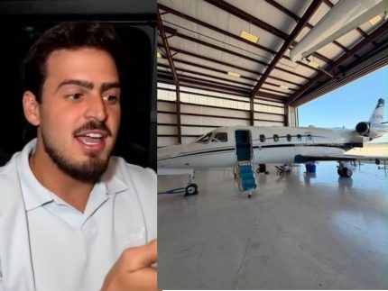 Jon Vlogs compra jatinho avaliado em R$ 15 milhões