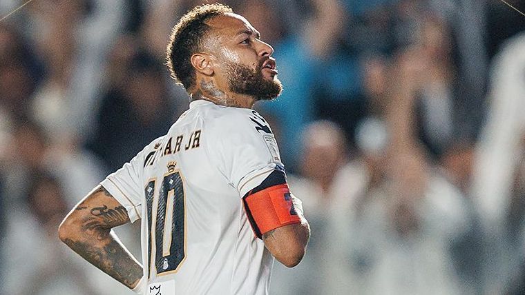 Santos perde Neymar para duelo contra o Atlético-PR