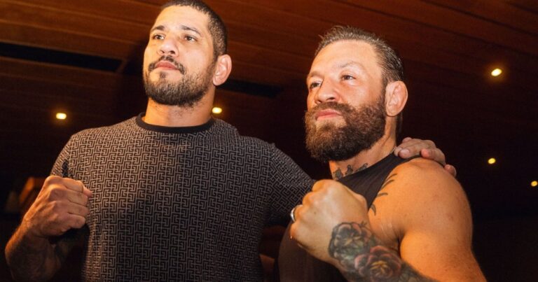 McGregor encontra Poatan e comenta polêmica no UFC