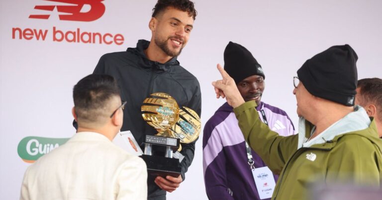 Marroquino vence maratona em Porto Alegre e bate recorde brasileiro