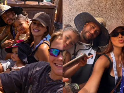 Bruna Biancardi compartilha álbum de viagem em família com Neymar