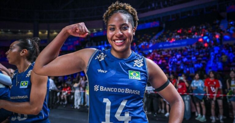 Ana Cristina exalta esforço do Brasil rumo à final da VNL