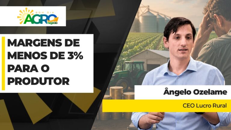 Produtor brasileiro fecha 2025 com margem menor que 3%
