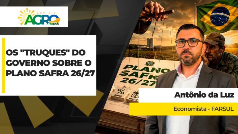 Governo enfrenta críticas por incluir CPRs como crédito no Plano Safra