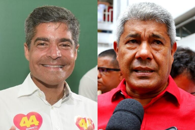 ACM Neto e Jerônimo têm empate técnico na Bahia