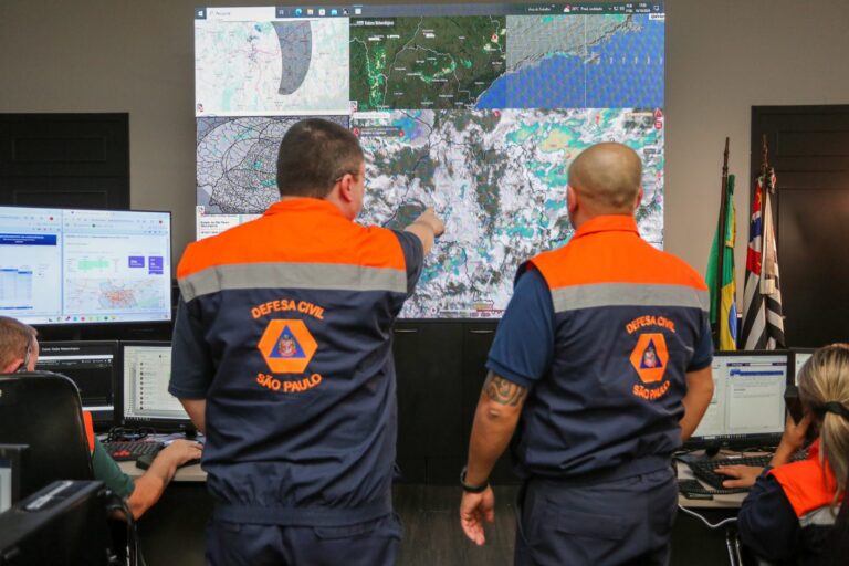 Defesa Civil alerta para temporais e ventos de até 90 km/h em São Paulo