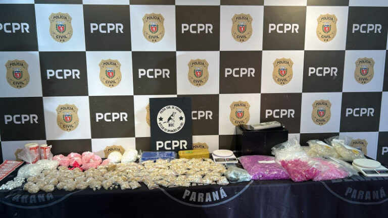 Polícia Civil prende 4 suspeitos de rede de tráfico em Curitiba