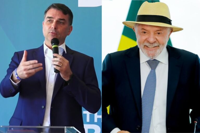 Flávio Bolsonaro e Lula empatam tecnicamente em SP