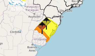 Rio Grande do Sul enfrenta novo alerta de tempestades no sábado
