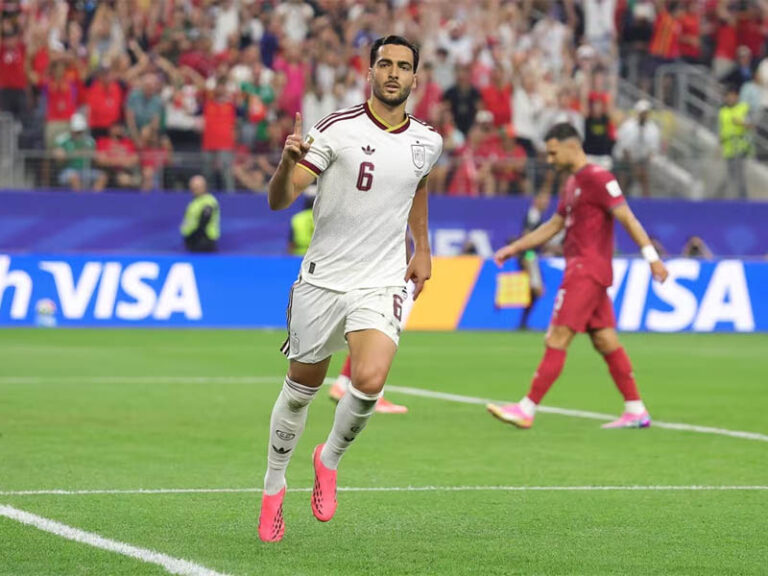 Merino decide em 6 minutos e Espanha elimina Portugal