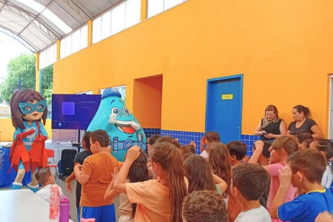 Estação Sanepar alcança 310 mil estudantes com educação ambiental