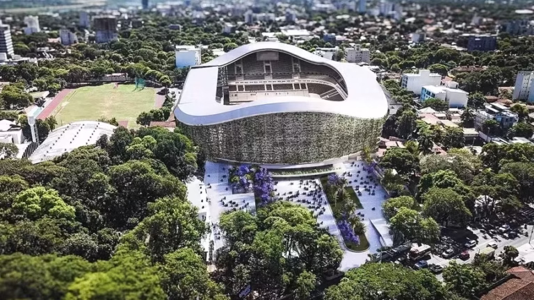 Paraguai projeta estádio de R$ 400 milhões para Copa 2030