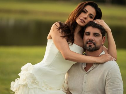 Contagem regressiva: Júlia Gama e Victor Oliveira fazem ensaio