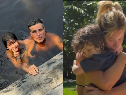 Bruno Gagliasso e Giovanna Ewbank celebram aniversário de Zyan