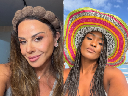 Viviane Araújo aconselha Erika Januza após traição