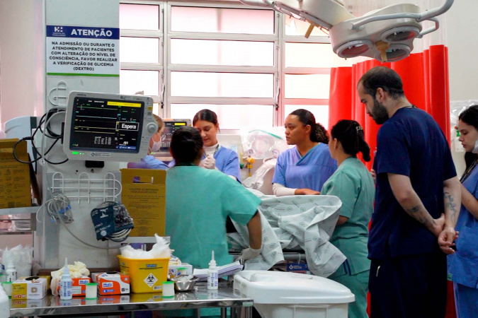 Hospital do Trabalhador atende 6 mil pacientes e salva vidas em trauma