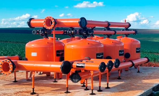 Filtragem de água eleva produtividade na irrigação agrícola