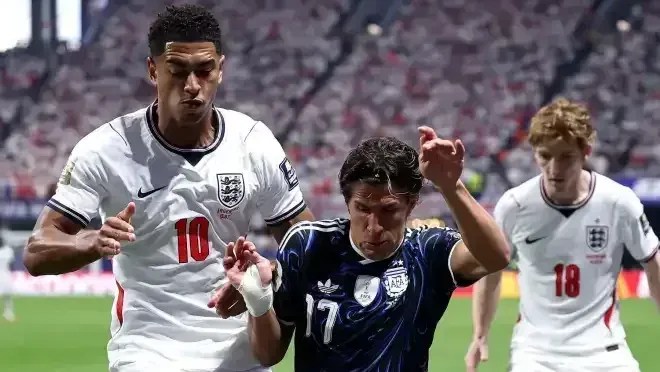 Inglaterra e Argentina quebram recorde de minutos sem finalizações