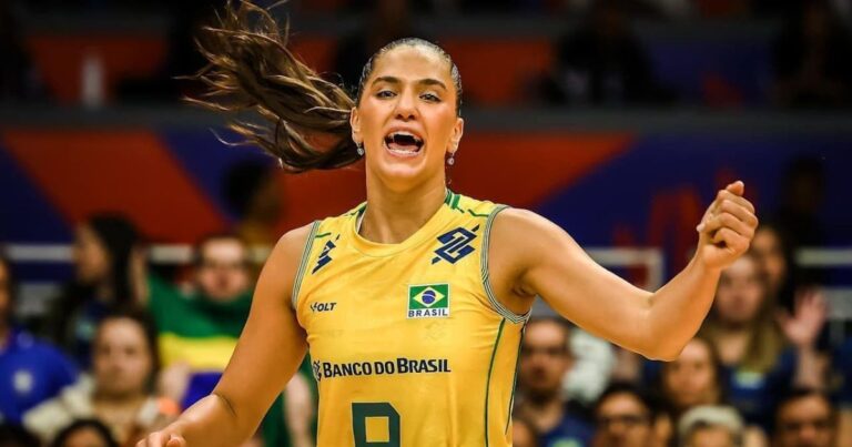 Julia Kudiess sofre ruptura do LCA após partida pela VNL