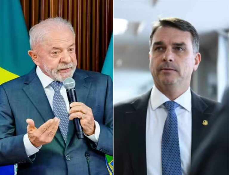 Lula abre 8 pontos sobre Flávio em simulação de 2º turno