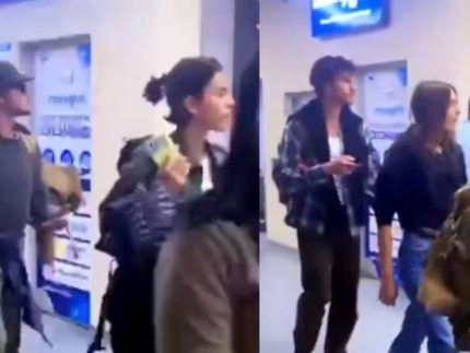Bruna Marquezine e Shawn Mendes são flagrados em aeroporto na África
