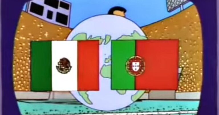Os Simpsons previram final da Copa entre México e Portugal