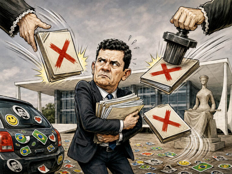 Moro acumula três derrotas na justiça em sequência
