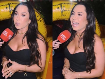 Mulher Melão elogia Mari Menezes mas mantém mistério sobre musa