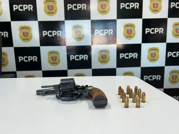 Polícia Civil apreende arma em investigação de crimes sexuais