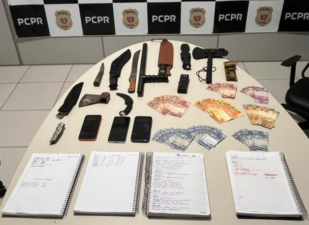 Polícia Civil prende três suspeitos por associação criminosa armada em Piraquara