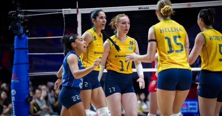 Brasil vence Polônia e assume liderança da Liga das Nações