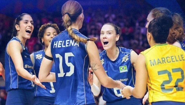 Brasil bate Japão e retoma vice-liderança na VNL feminina