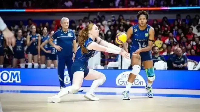 Vôlei feminino busca liderança contra Polônia na Liga das Nações