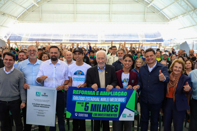 Paraná investe R$ 10,8 mi em ampliação de escolas no Sul de Curitiba