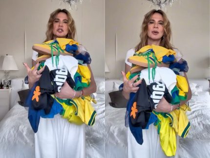 Luciana Gimenez relata drama com roupas verde e amarelo após Copa