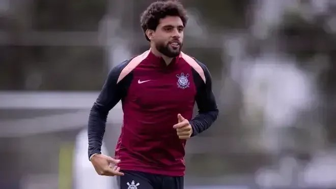 Yuri Alberto celebra marca no Corinthians