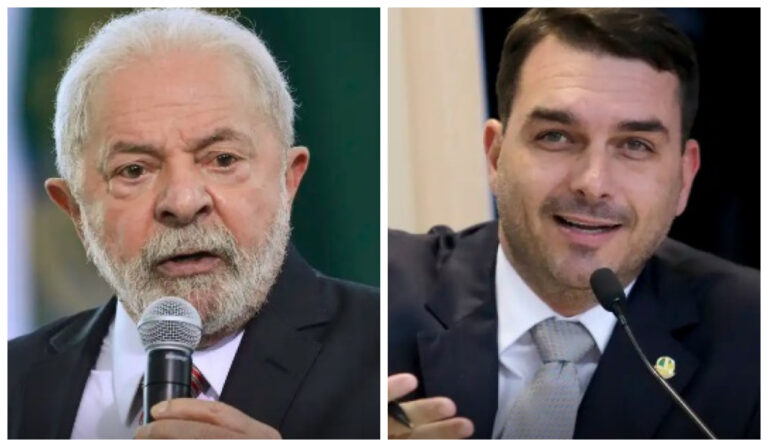Lula e Flávio Bolsonaro seguem tecnicamente empatados em 2º turno, diz pesquisa